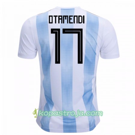 Billiga Fotbollströjor Argentina Otamendi 17 WM 2018 Hemma tröja